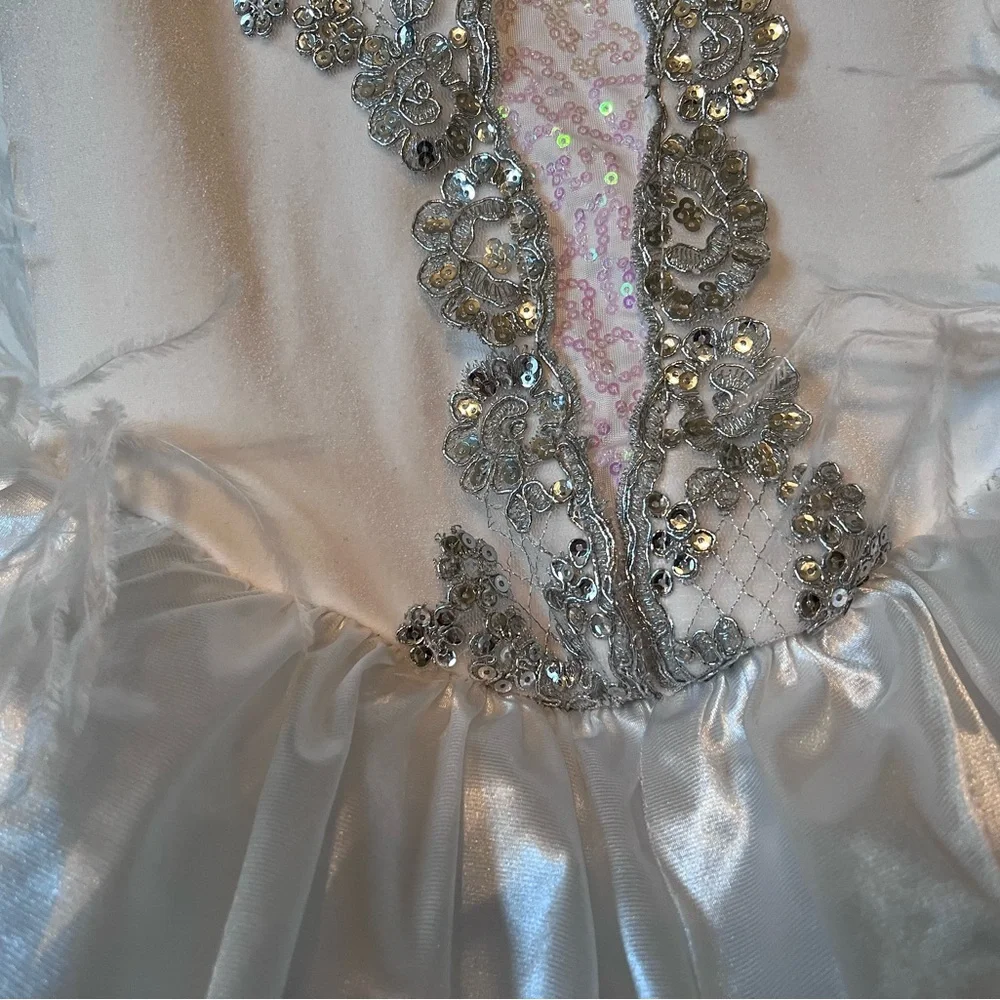 Weissman Dance White Ballet Costume Style 13663 Swan Lake - Size Medium Adult - Picture 6 of 16